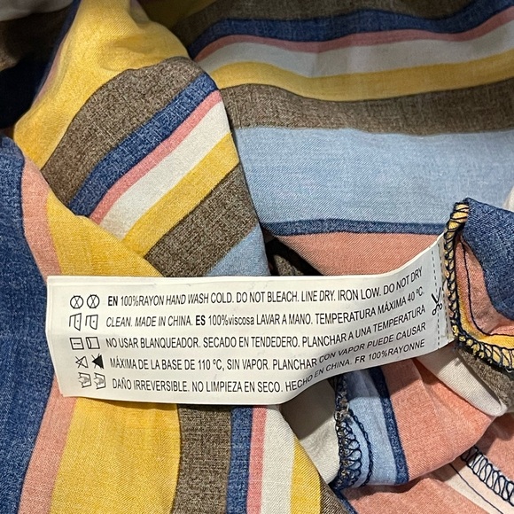 🛑 Forever 21 Colorful Striped Jumpsuit - Picture 5 of 5